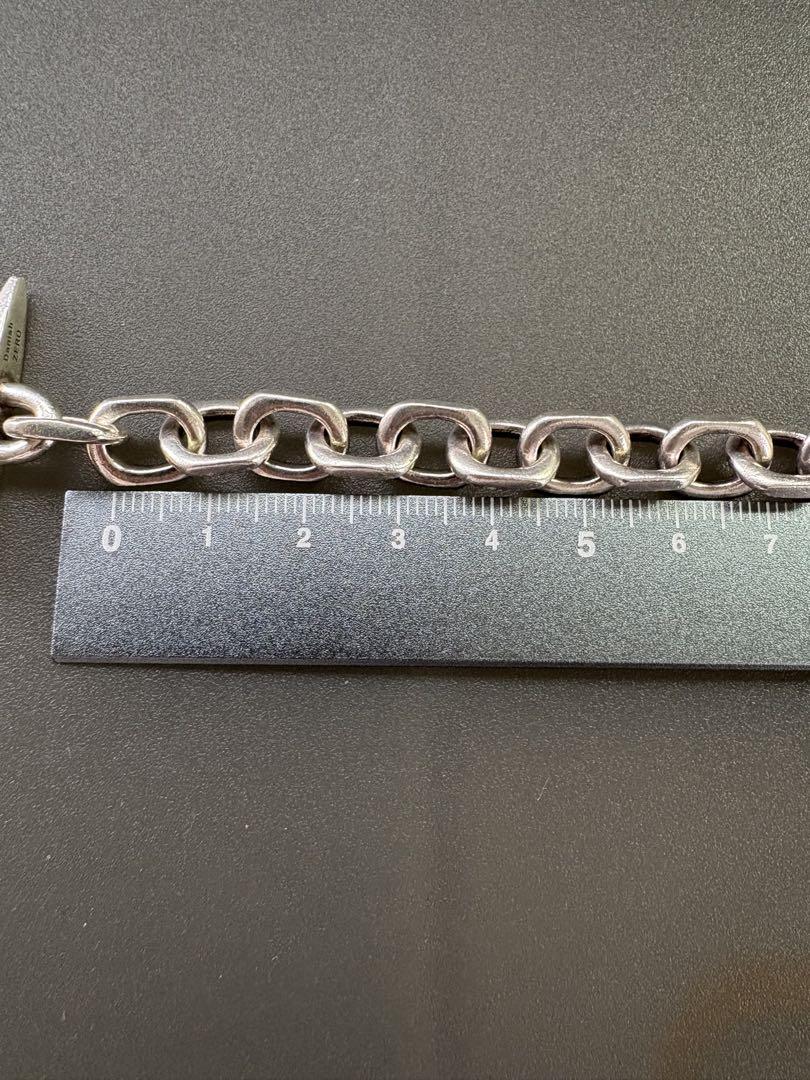 北欧vintage風 925アンカーチェーンブレスレット Danish\"ZERO
