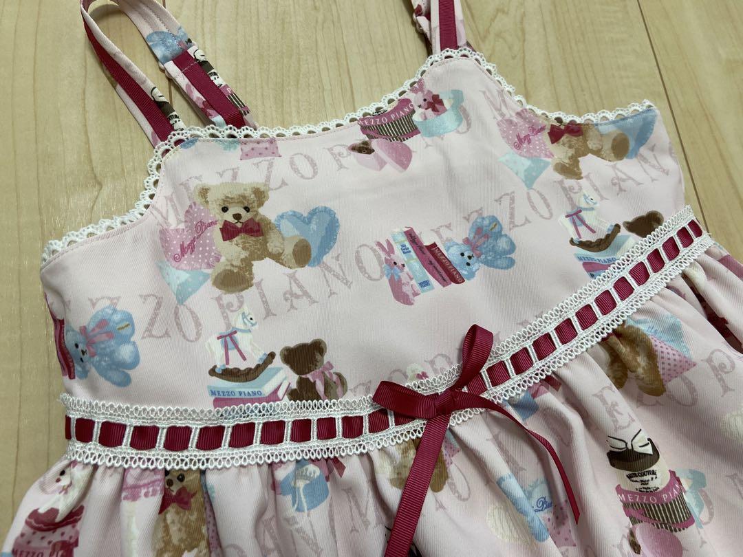 未使用品⭐︎メゾピアノ140⭐︎ジャンパースカート