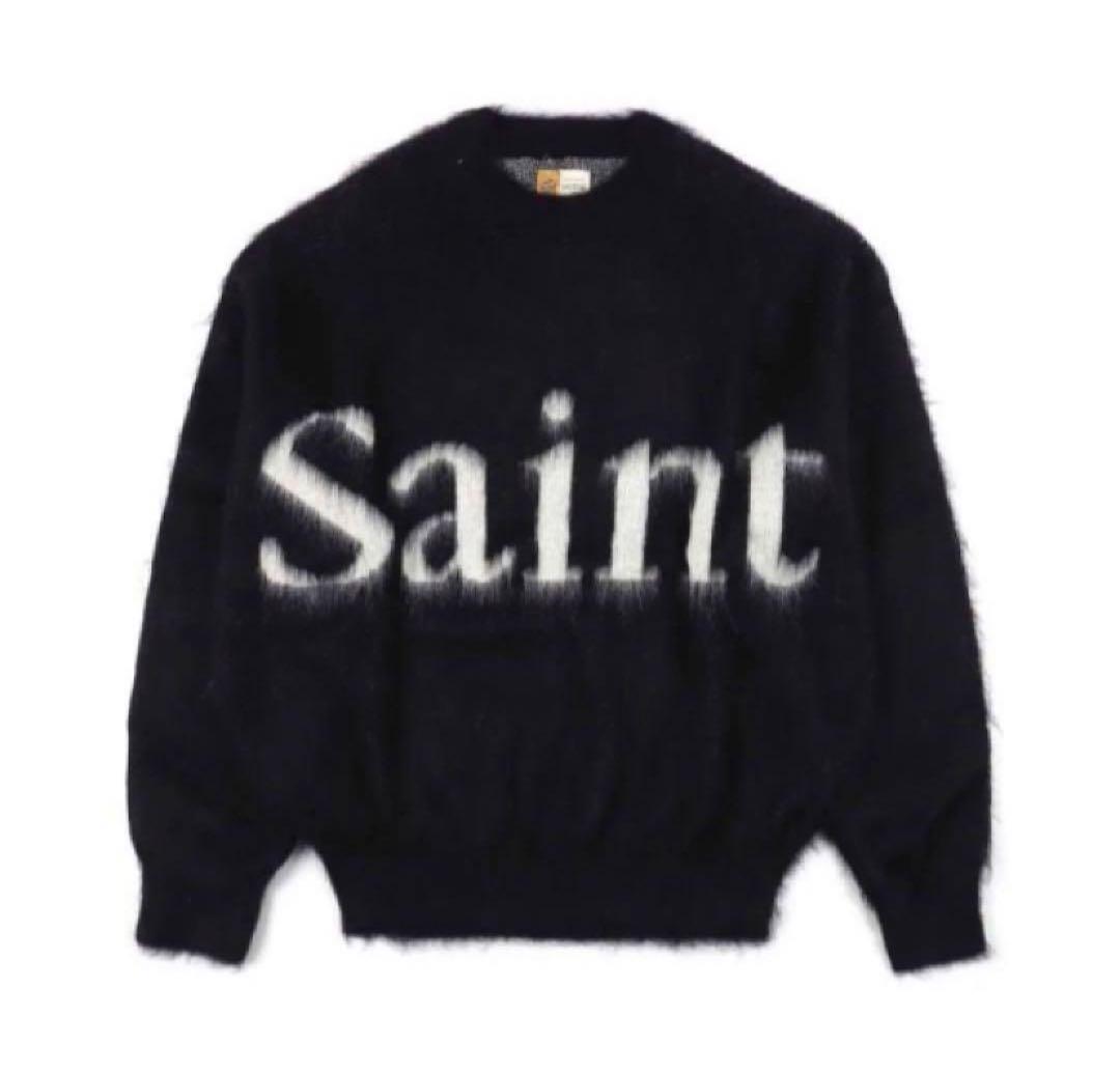 【新品未使用】SAINT Mxxxxxx 23AW SAINT モヘア ニット