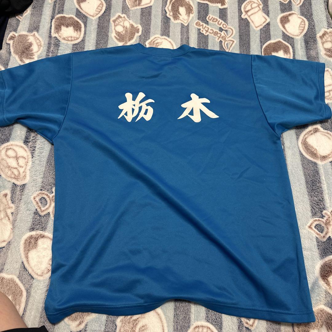 YONEX 青 シャツ 栃木