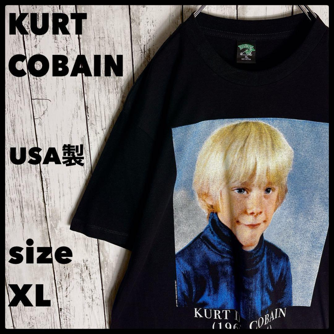 カートコバーン 幼少期 バンドtシャツ XL 両面プリント USA製