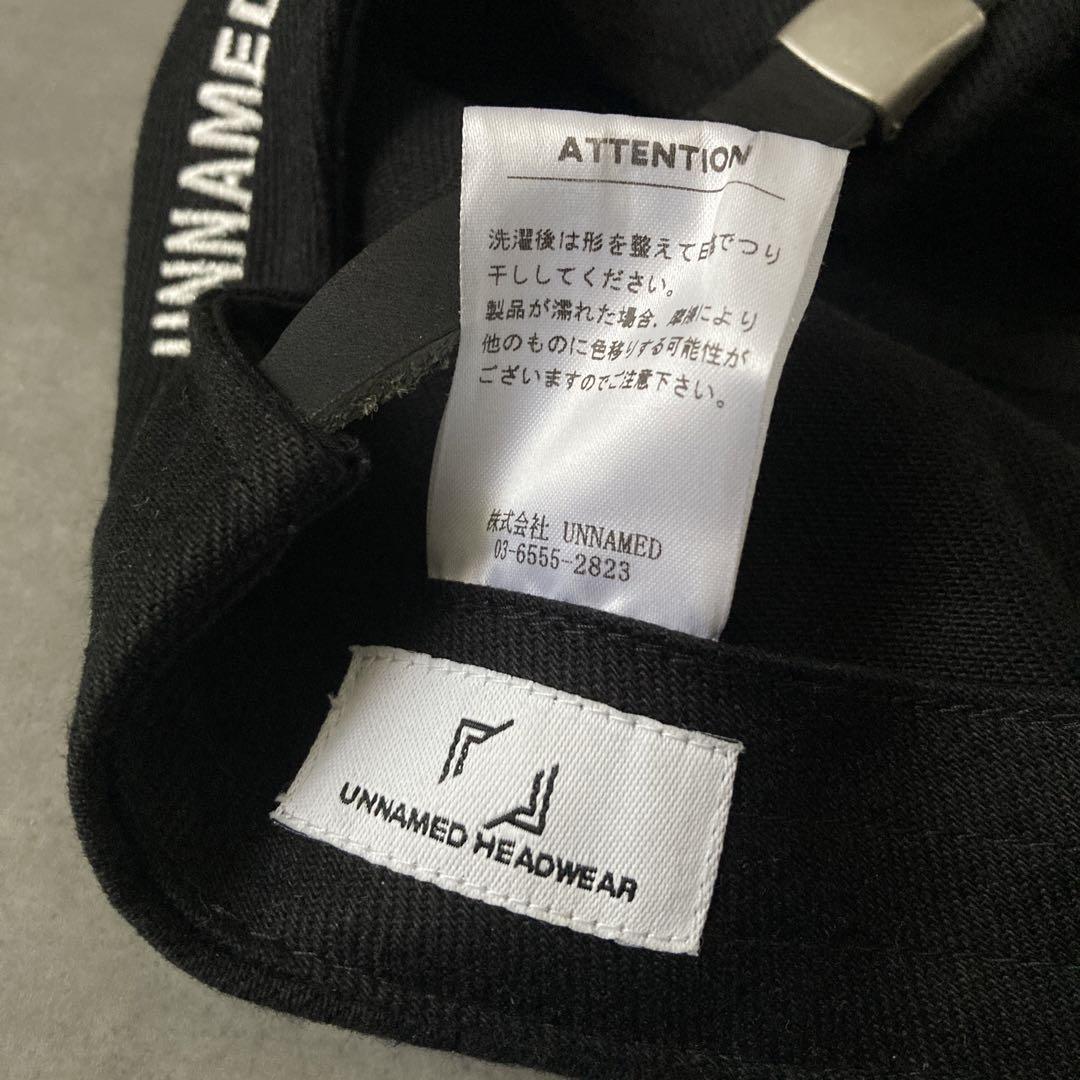 帽子 UNNAMED HEADWEAR LOW LOGO BLK