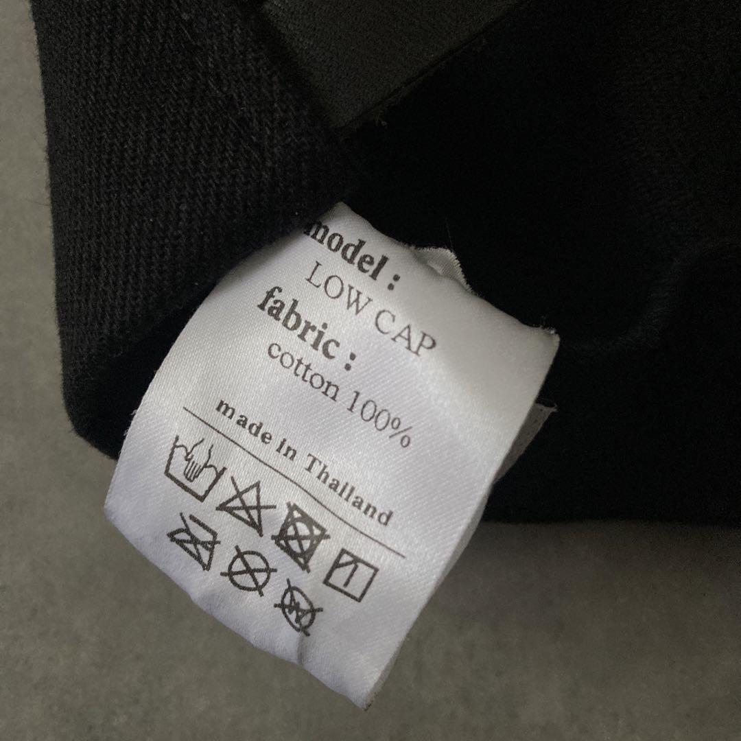 帽子 UNNAMED HEADWEAR LOW LOGO BLK