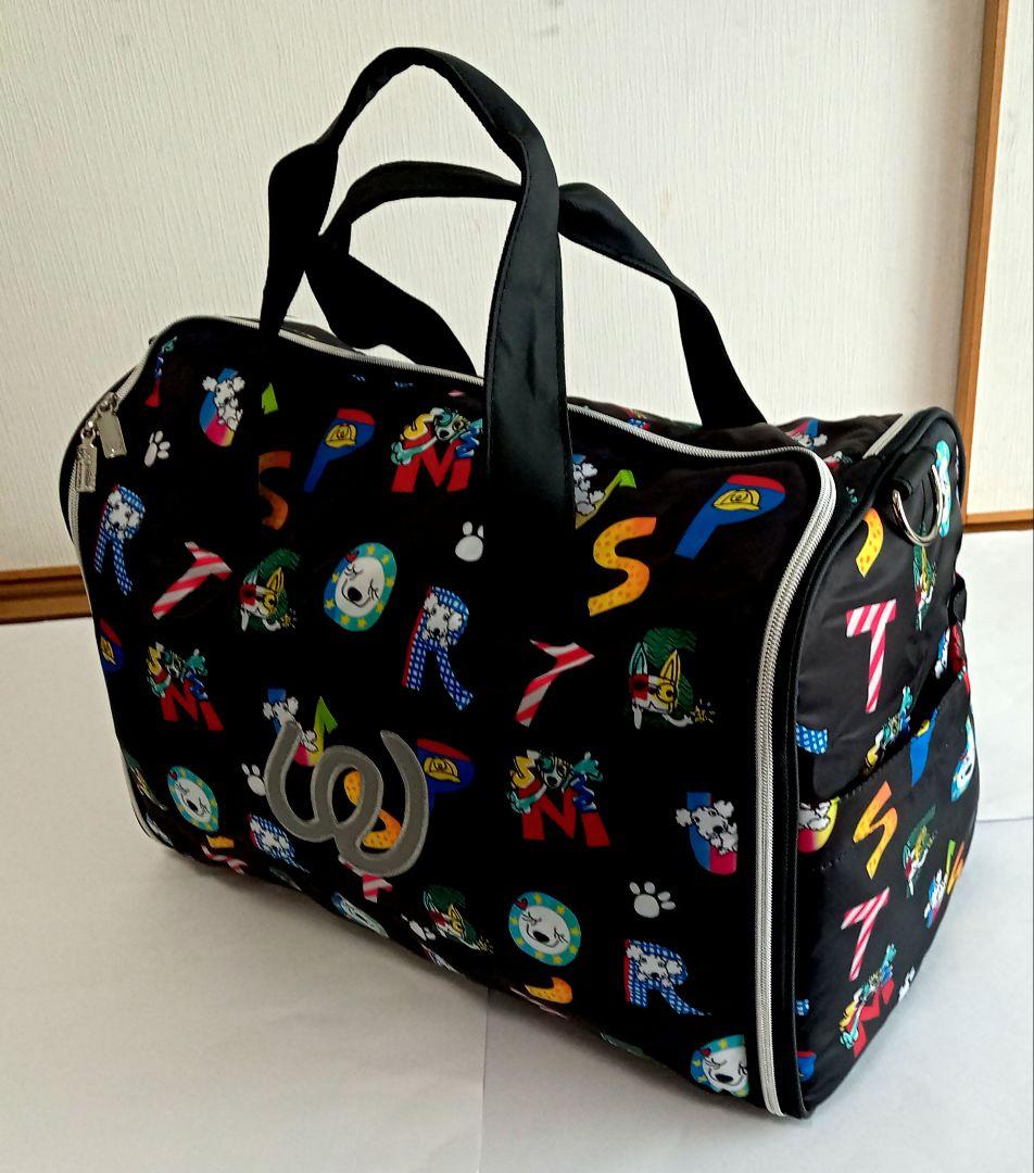 【美品】MUスポーツ　ミエコウエサコ　ボストンバッグ　ショルダーバッグ　ゴルフ