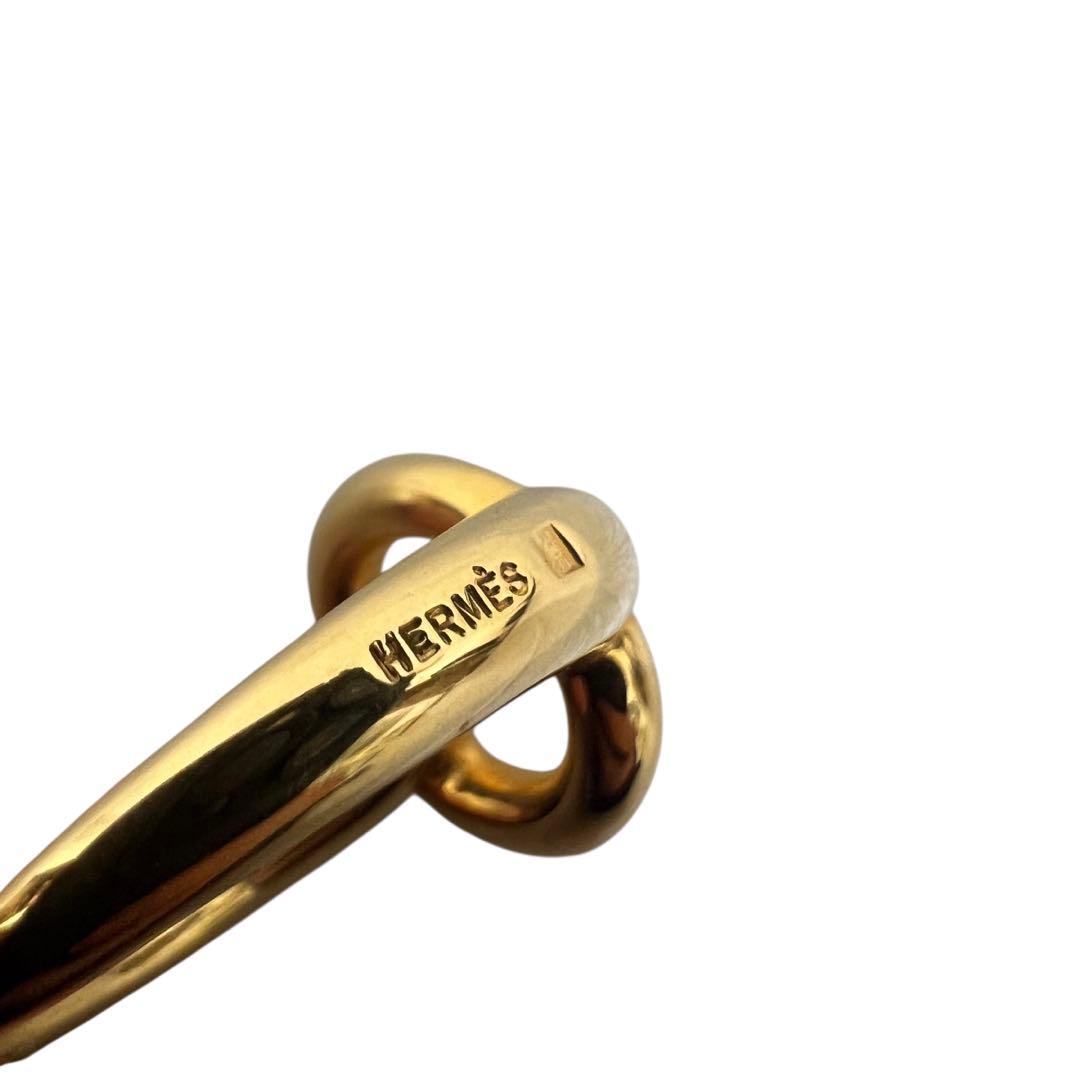 D615-80 HERMES エルメス ホースビット スカーフリング D615-80 HERMES エルメス ホースビット スカーフリング
