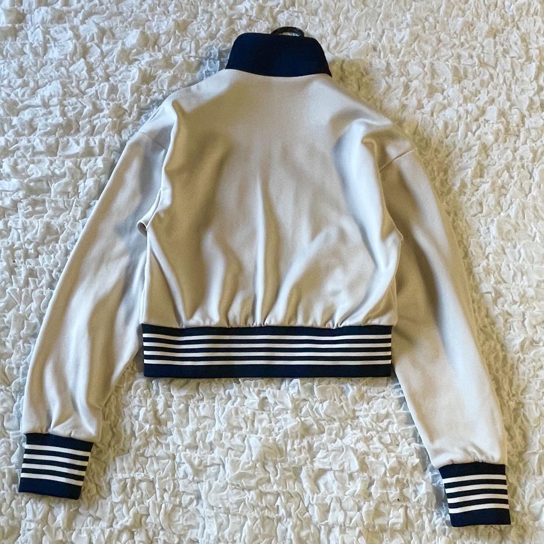 MOUSSY MLB LINE TRACK ジャケット ドジャース オフホワイト