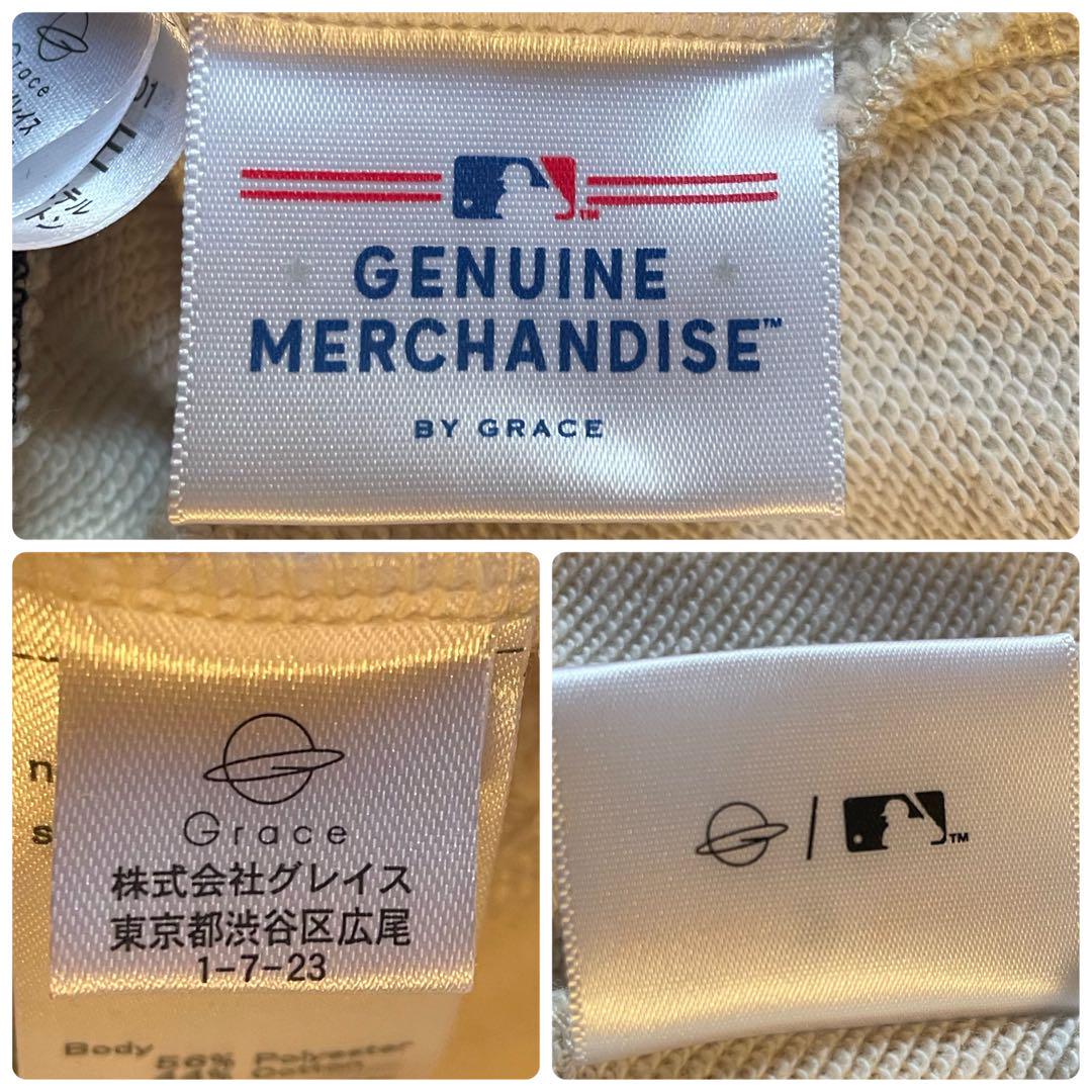 MOUSSY MLB LINE TRACK ジャケット ドジャース オフホワイト