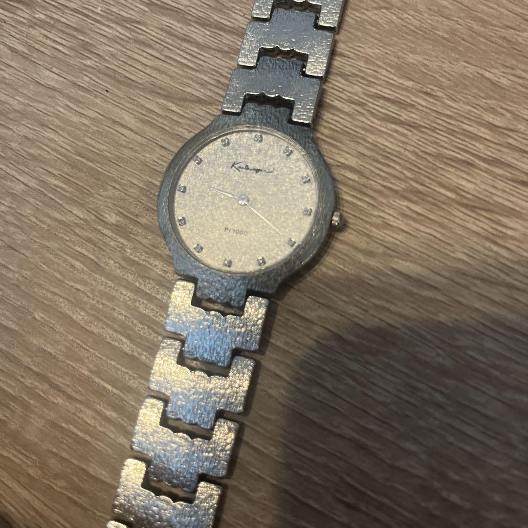 レア 腕時計 KARLERAGER カールラガー SV925 PT1000 中古
