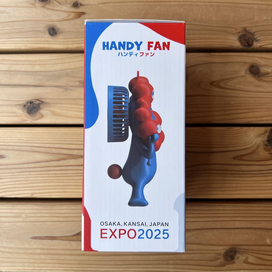 新品】EXPO2025 ミャクミャク ハンディファン（携帯扇風機