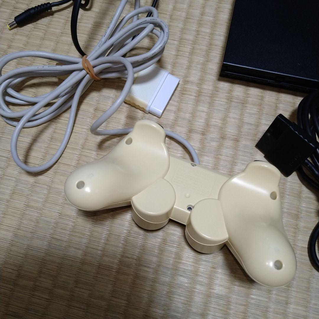 薄型PS2 本体 一式 SCPH-70000 - メルカリ