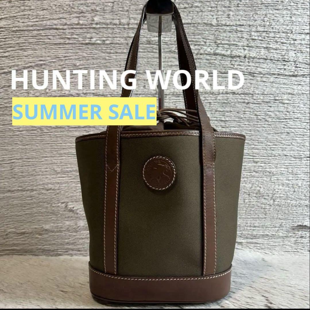 HUNTING WORLD ハンティングワールド トートバッグ キャンバス