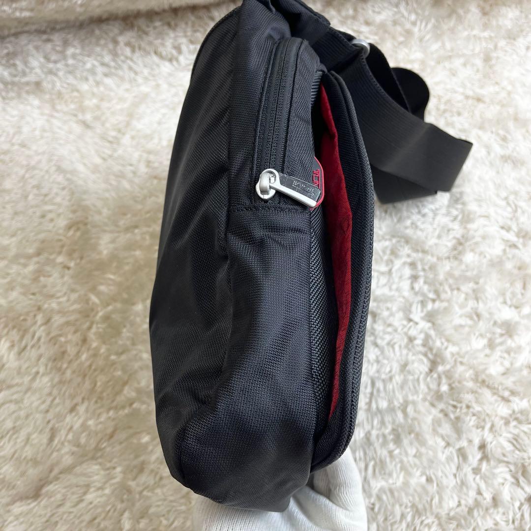 トゥミ　TUMI ショルダーバッグ　5123D ナイロン　キャンバス　y2k 黒