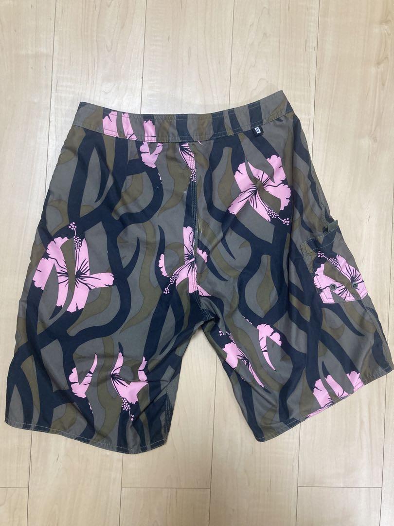00's〜OLD STUSSY tribalcamo shorts トライバル