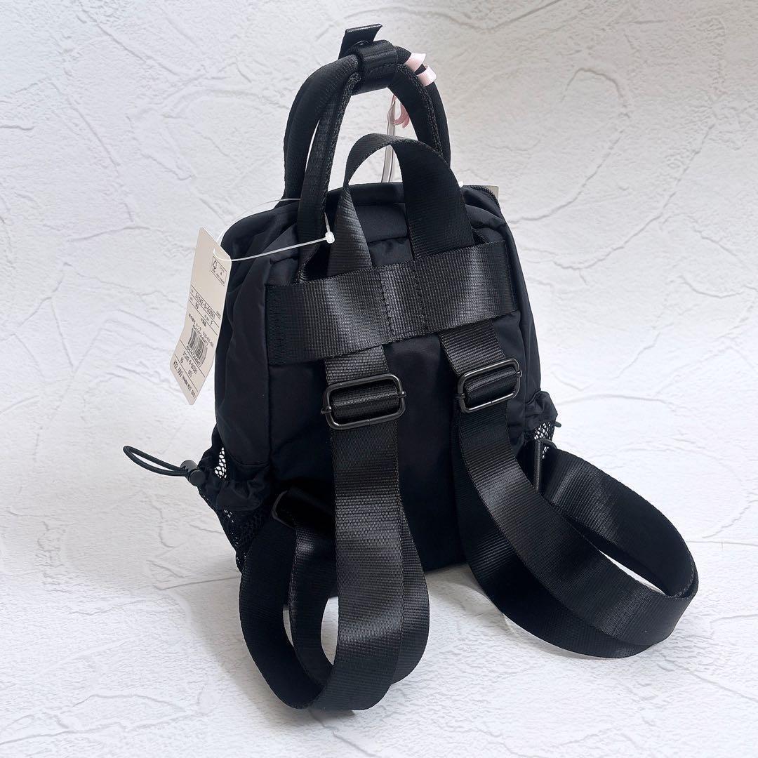 新品24AW レペット PETTIT ADAGE ミニバックパック 3way 黒