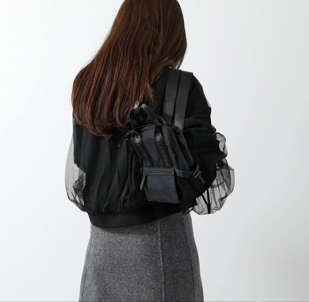 新品24AW レペット PETTIT ADAGE ミニバックパック 3way 黒