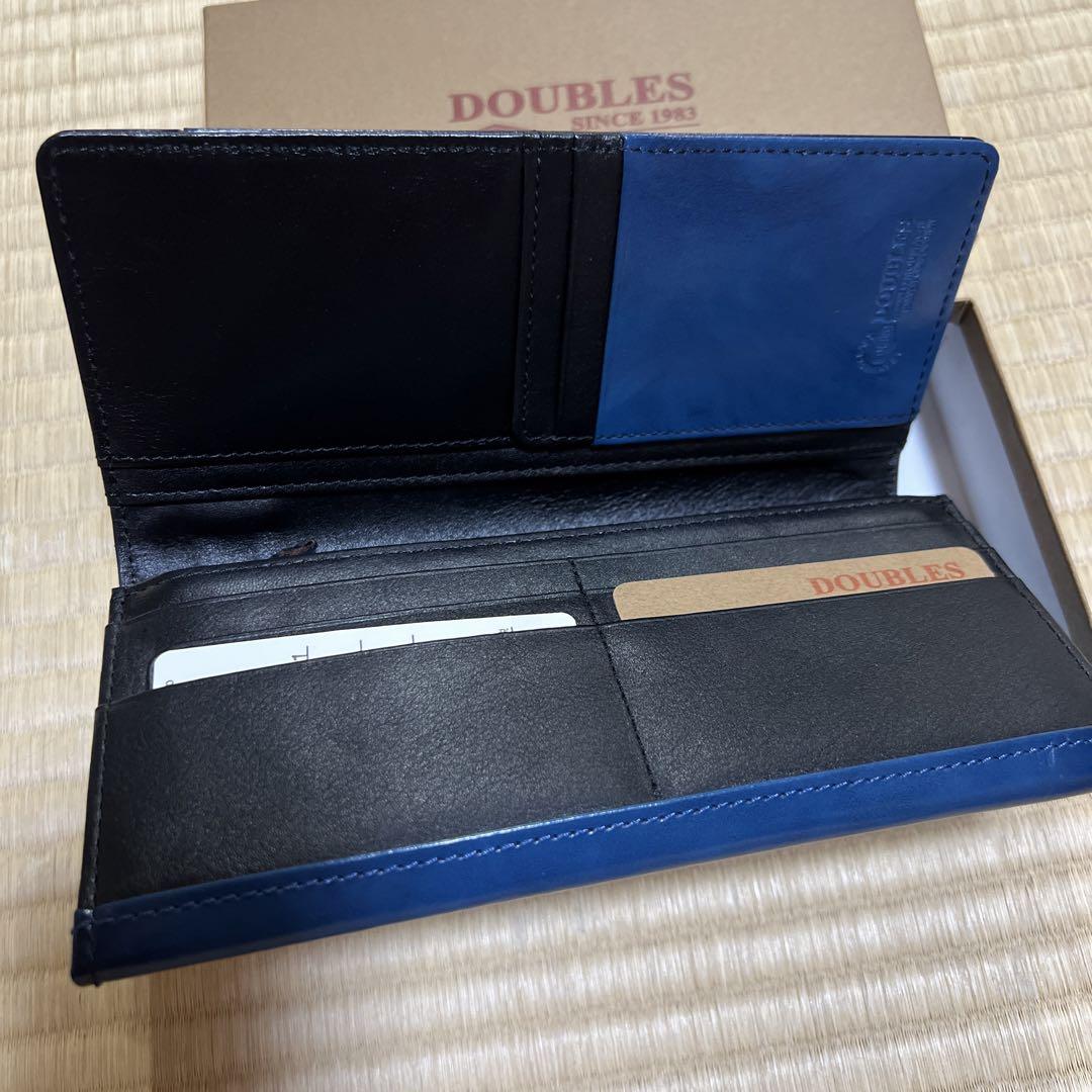 DOUBLES 牛革　財布　未使用　レザー