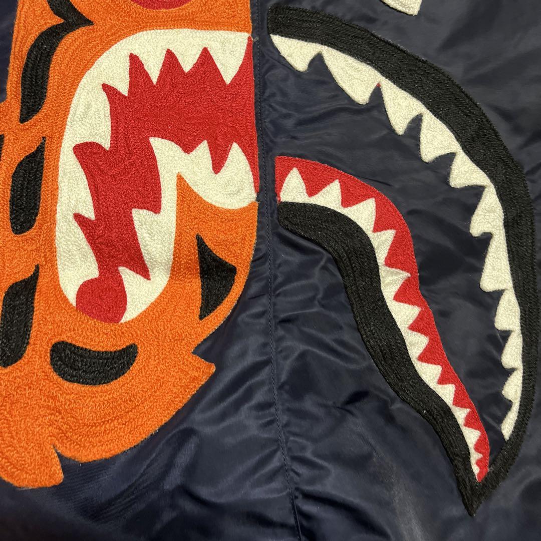 お歳暮・冬ギフト特集 2025 人気ランキング APE L ジャケット MA-1 SHARK TIGER KAWS BAPE ジャケット・アウター