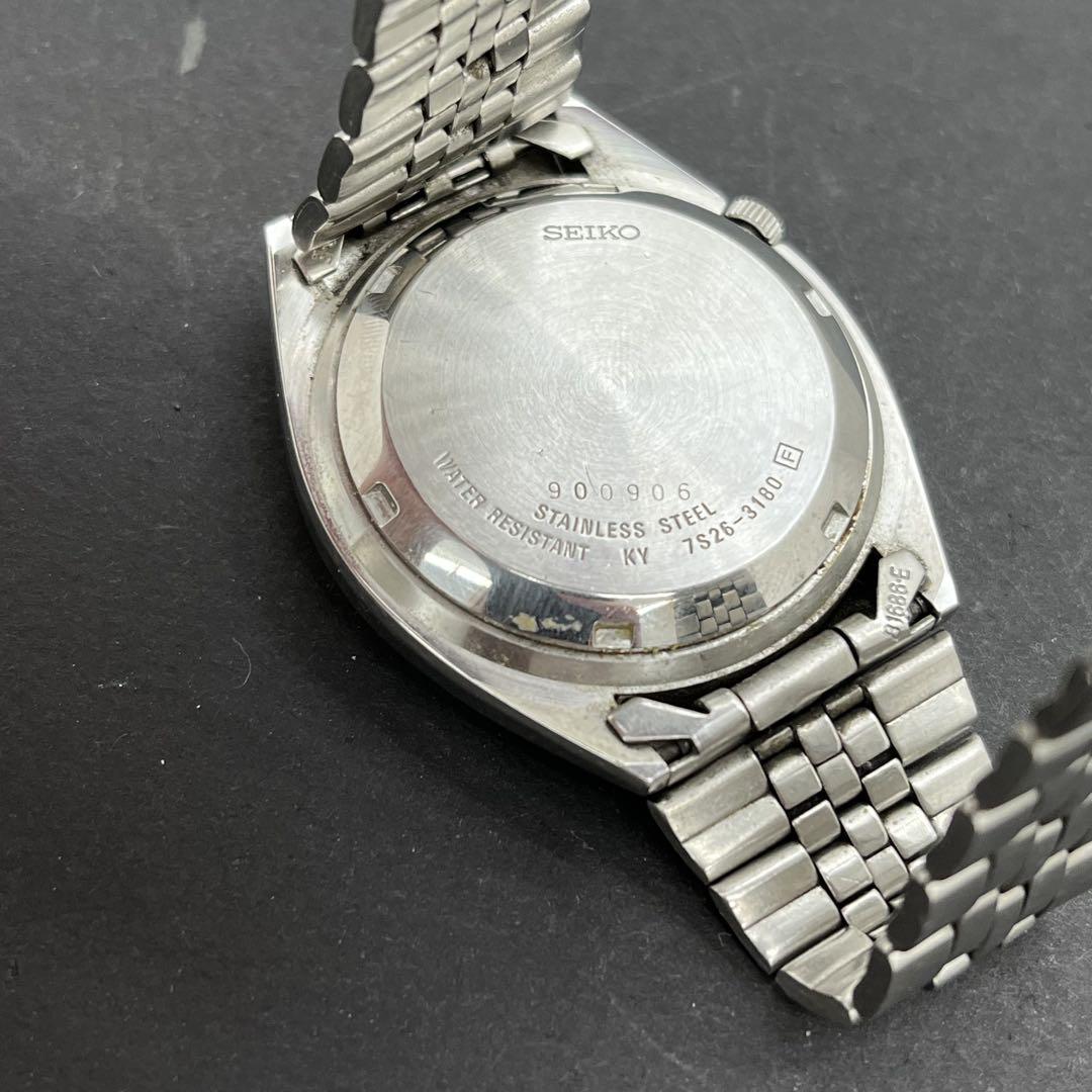 [鑑定済] SEIKO5 自動巻き 腕時計 7S26-3180 セイコー５
