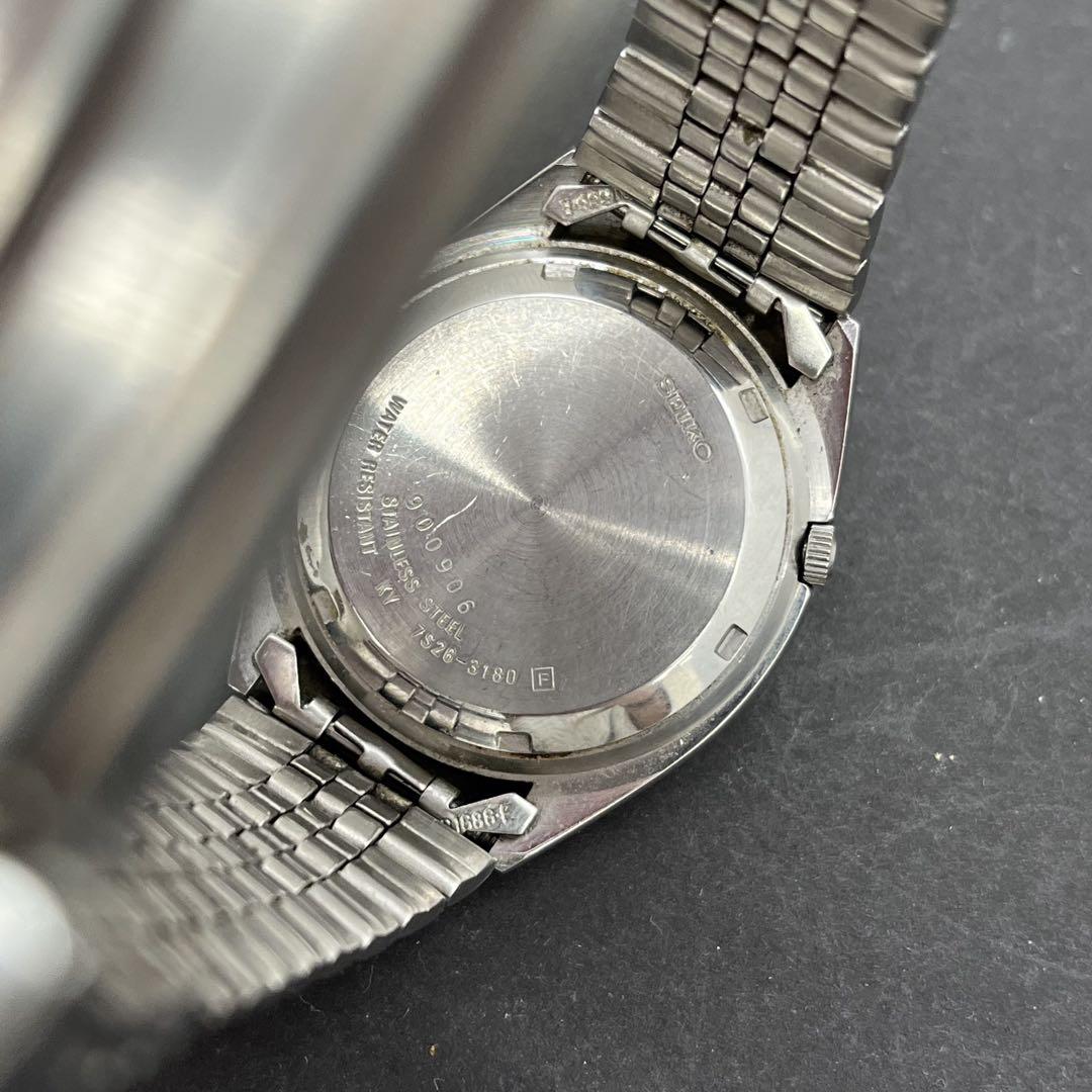 [鑑定済] SEIKO5 自動巻き 腕時計 7S26-3180 セイコー５