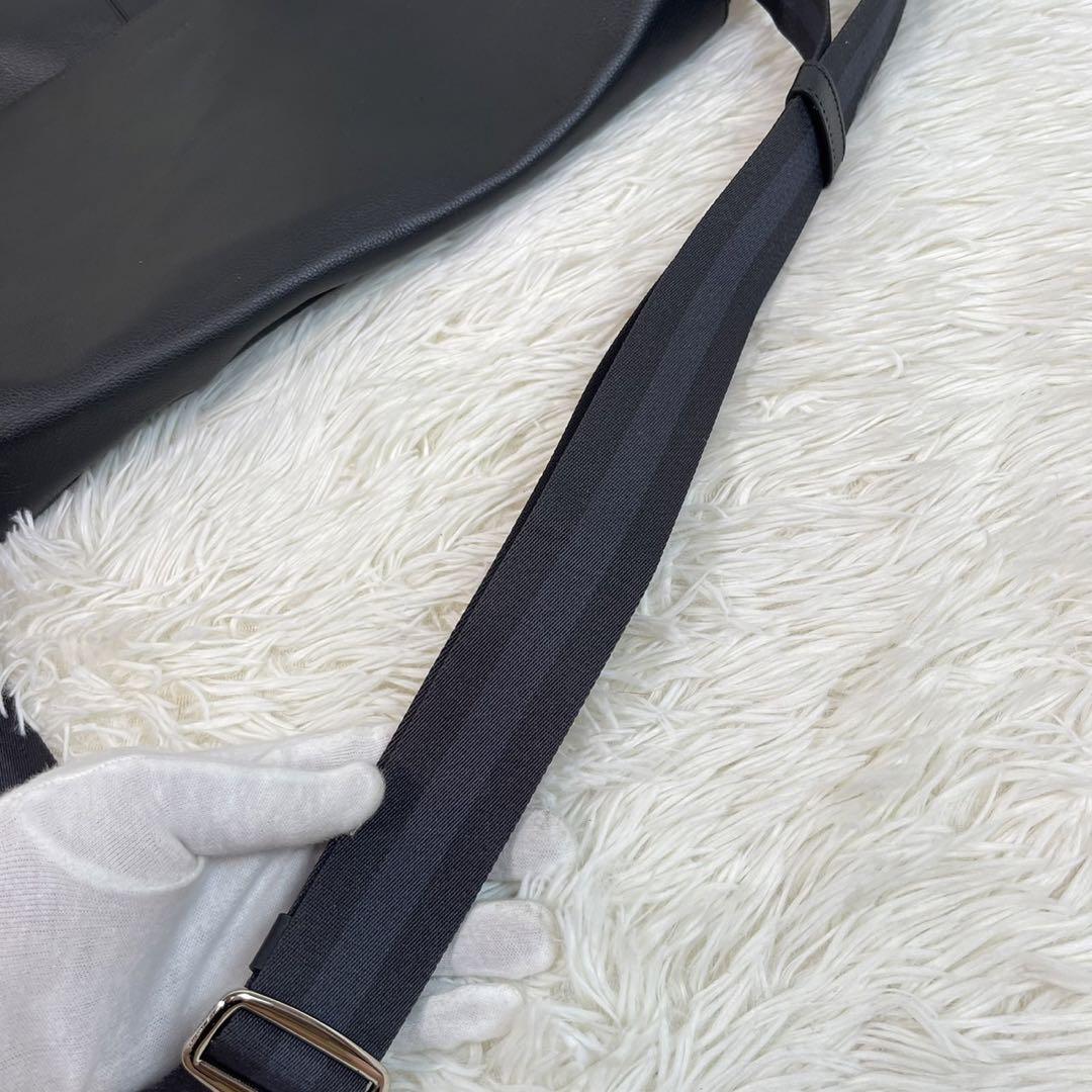 極美品✨コーチCOACH メンズ メッセンジャーバッグ 大容量　黒