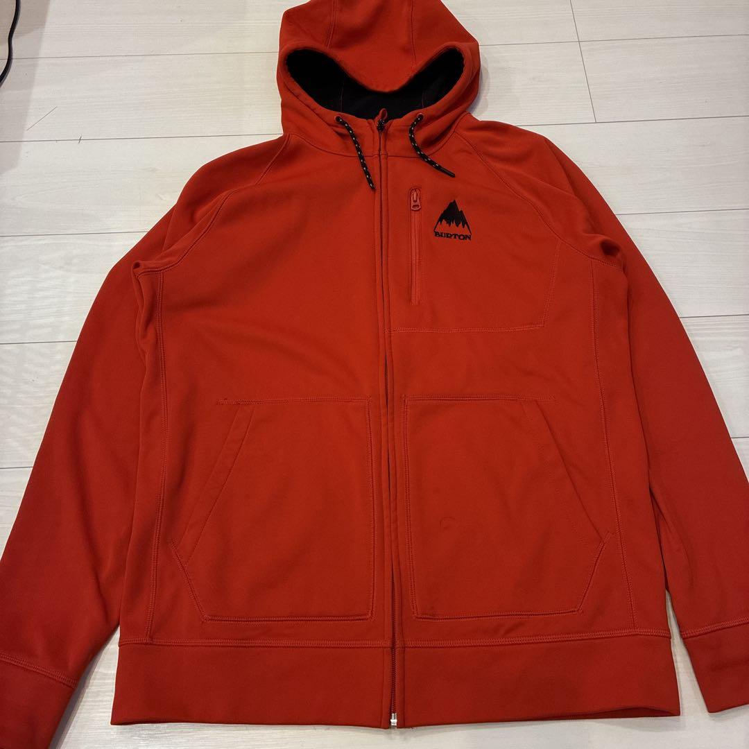 BURTON ソフトシェル ジップパーカー MB CROWN BNDD FZ