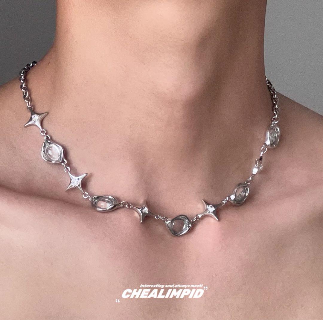 アクセサリー CHEALIMPID silver necklace