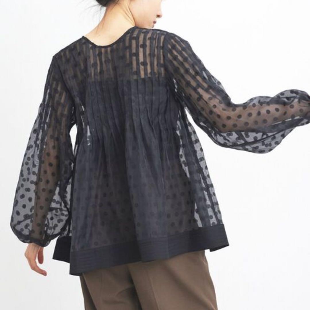 ブラウス シャツ TORRAZZO DONNA 別注 ドット2WAYブラウス