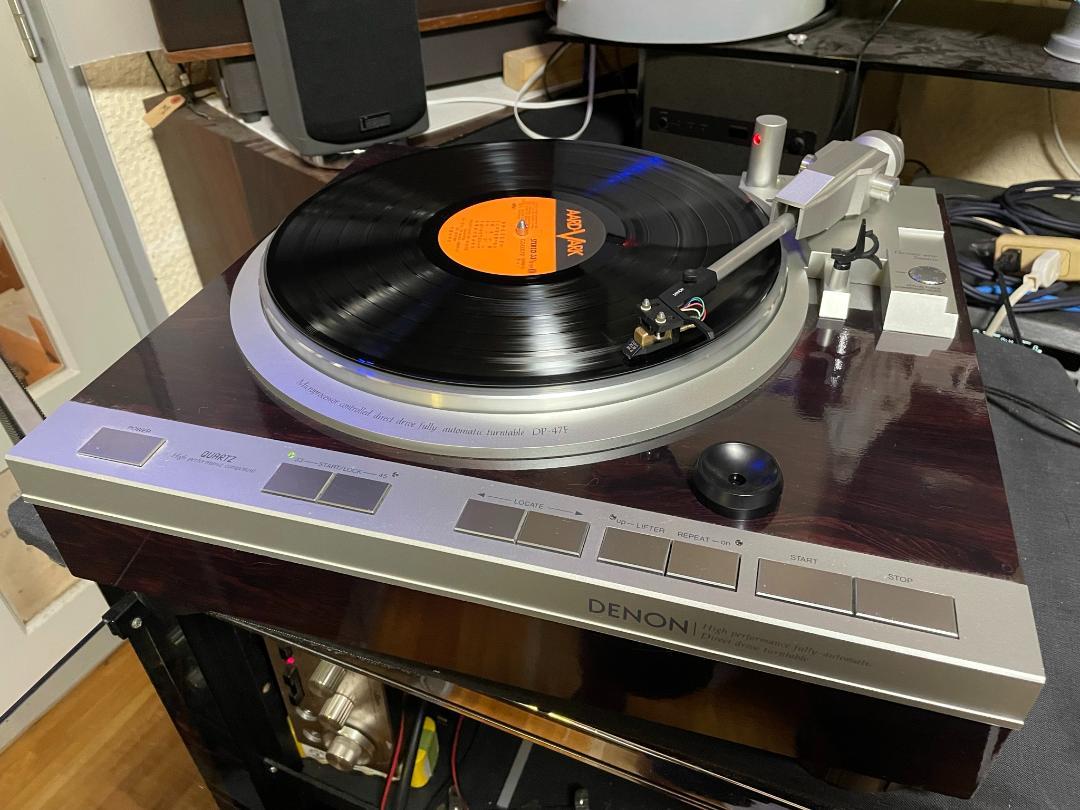 DENONレコードプレーヤーDP-47F＋ADC SuperXLM markⅡ