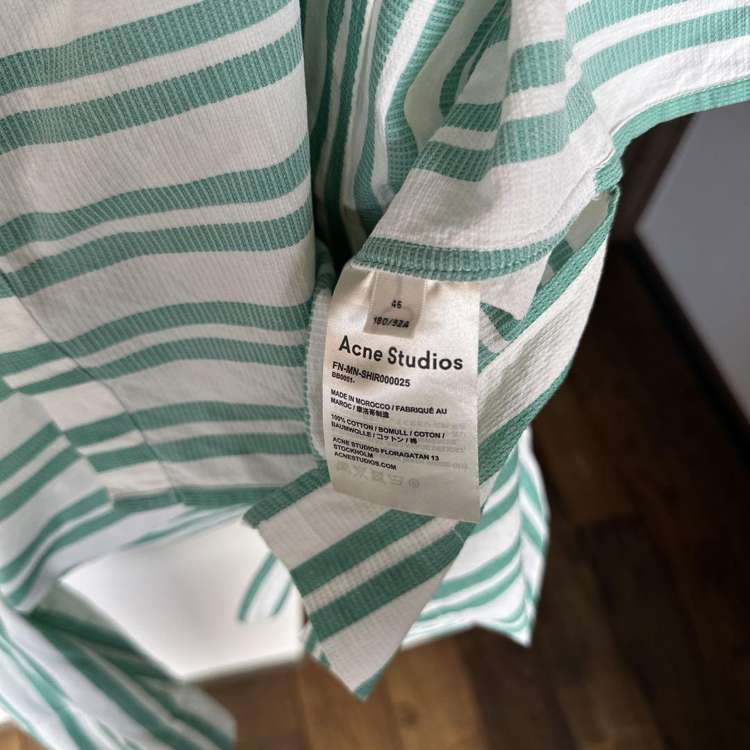 【Acne Studios】メンズストライプシャツ