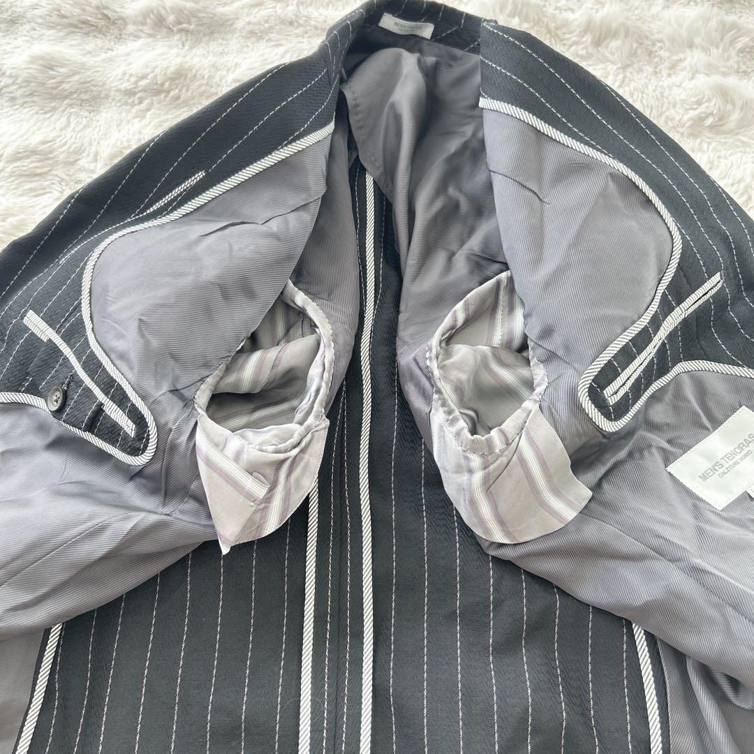 メンズティノラス★Lサイズ　スリーピース　スーツ　セットアップ ブラック