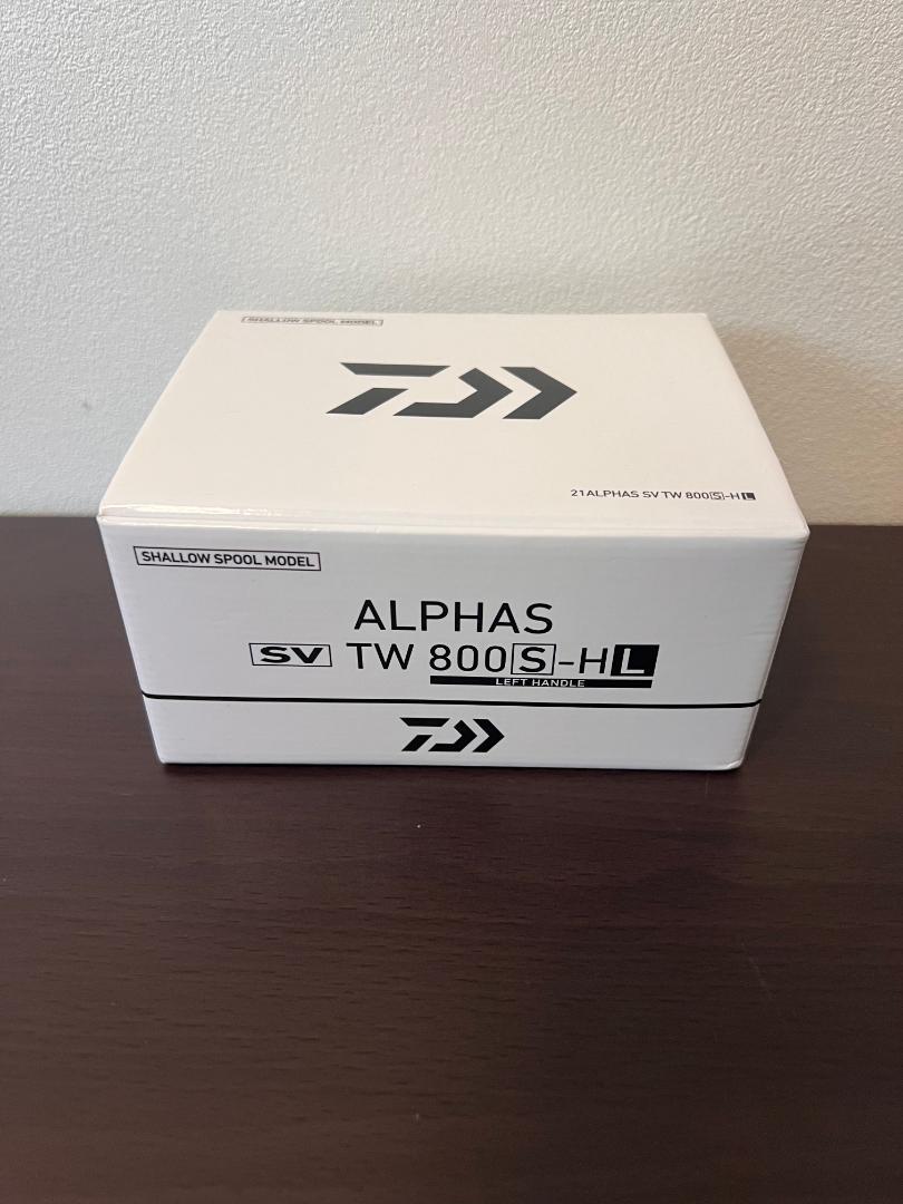 【新品】Daiwa ALPHAS TW 800S-HL リール