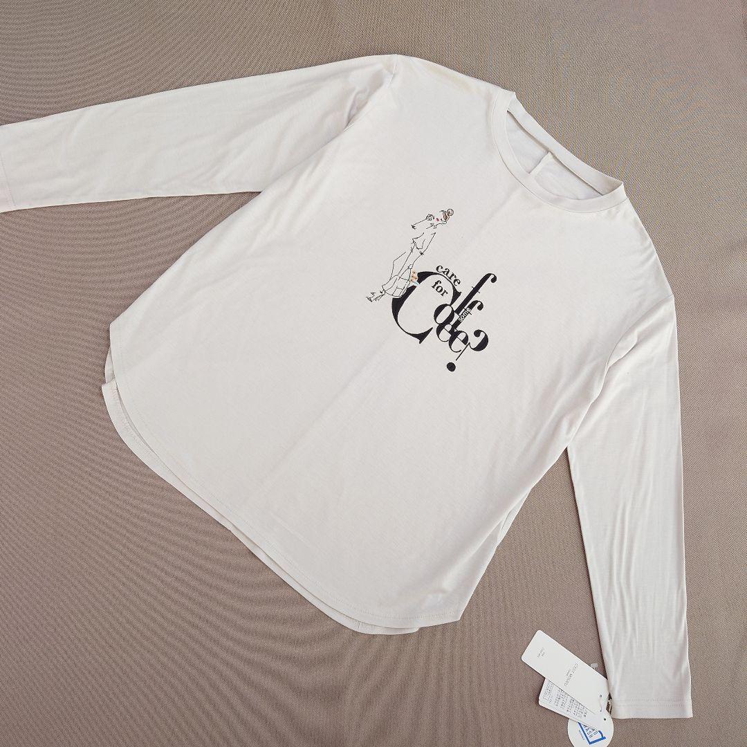 【新品•タグ付き】《セモアージュ》ロングTシャツ カットソーMサイズ