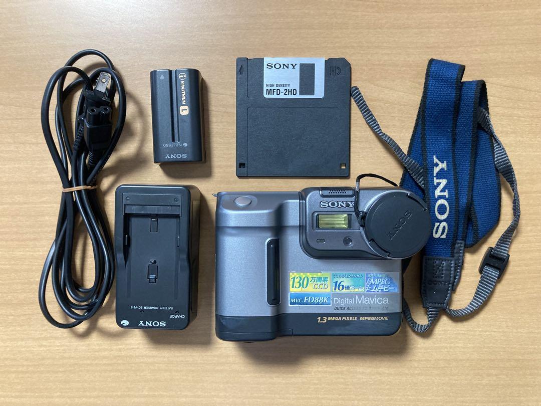 SONY Digital Mavica MVC-FD88K フロッピーカメラ