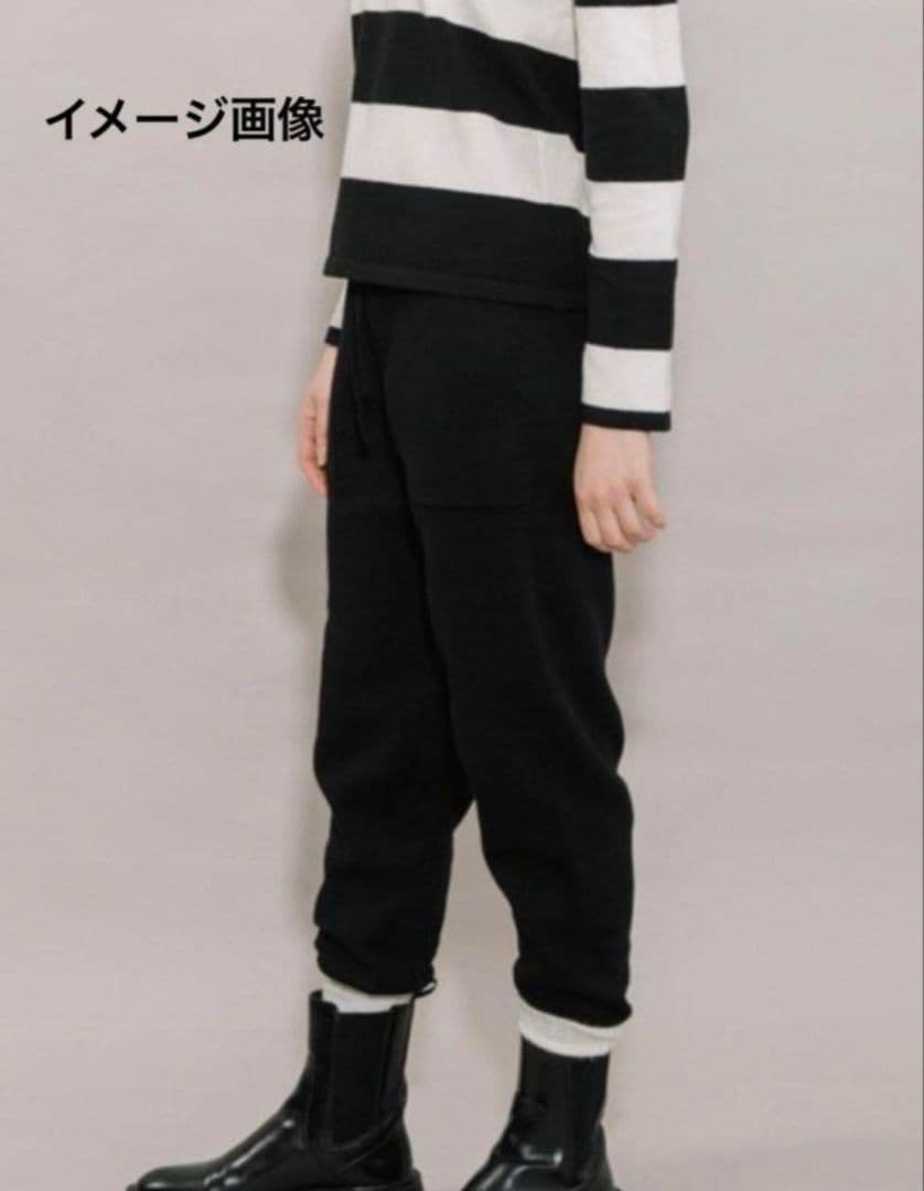 定価2万円 Liyoca ニット ミラノリブパンツ