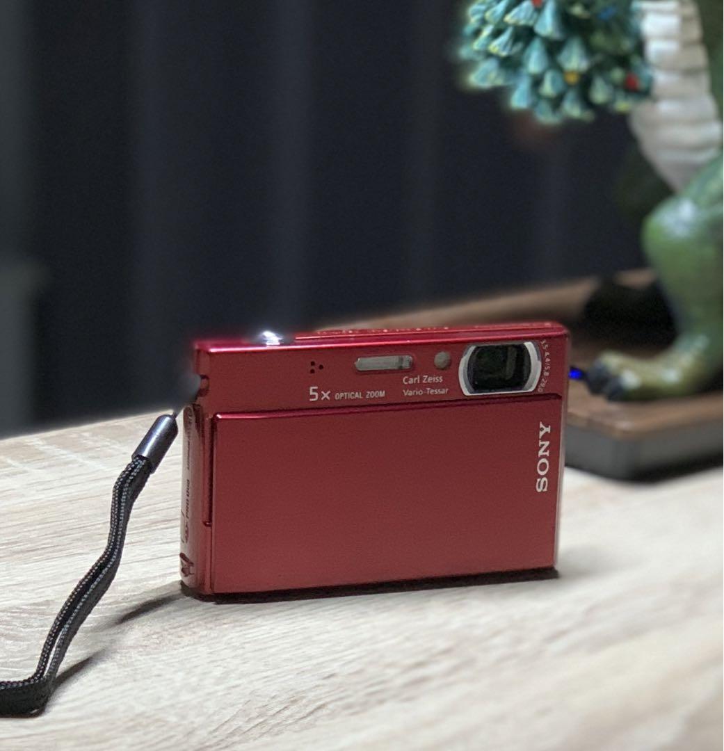 ほぼ未使用 SONY Cyber-shot DSC-T100 デジカメ 動作品