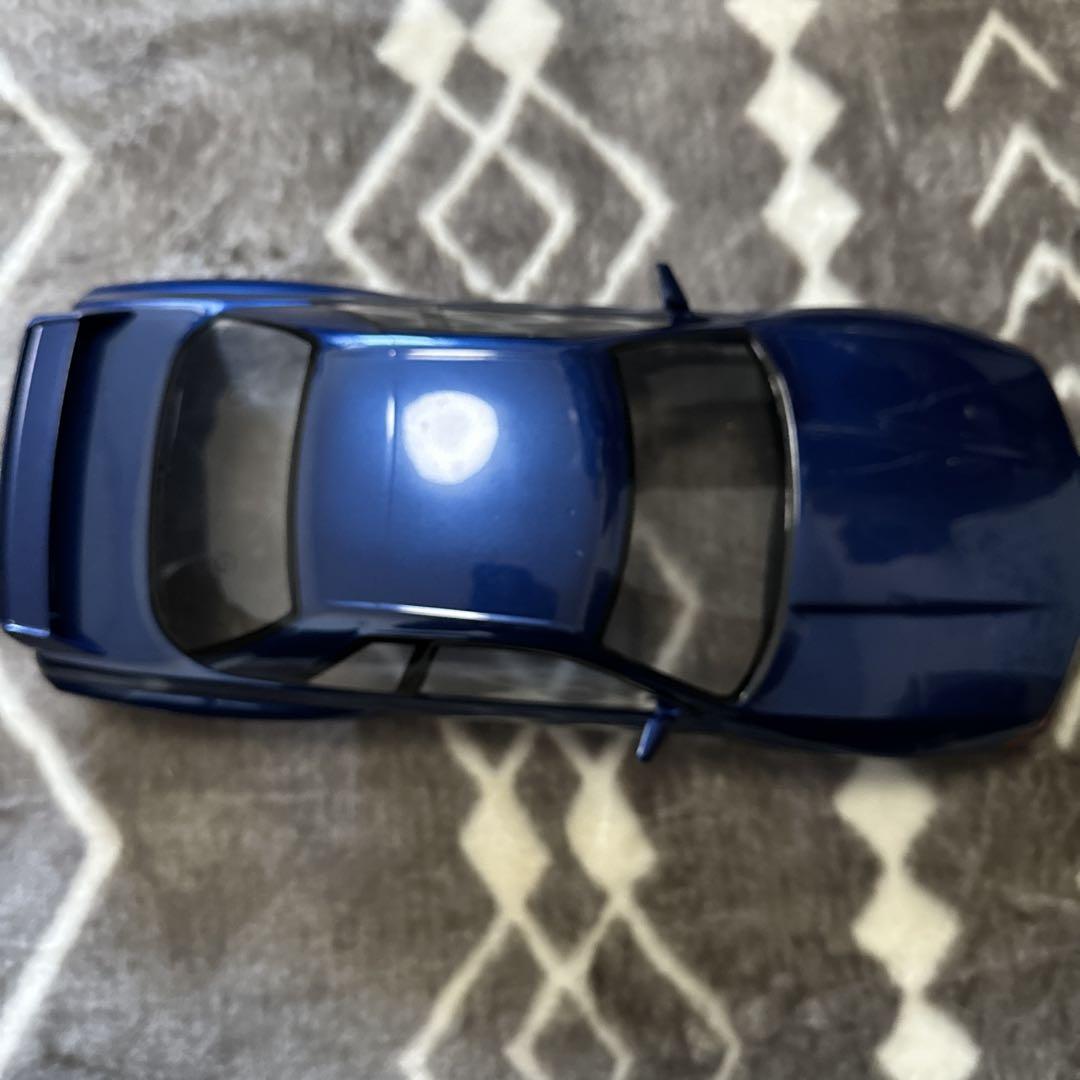 青色 スポーツカー ミニカー