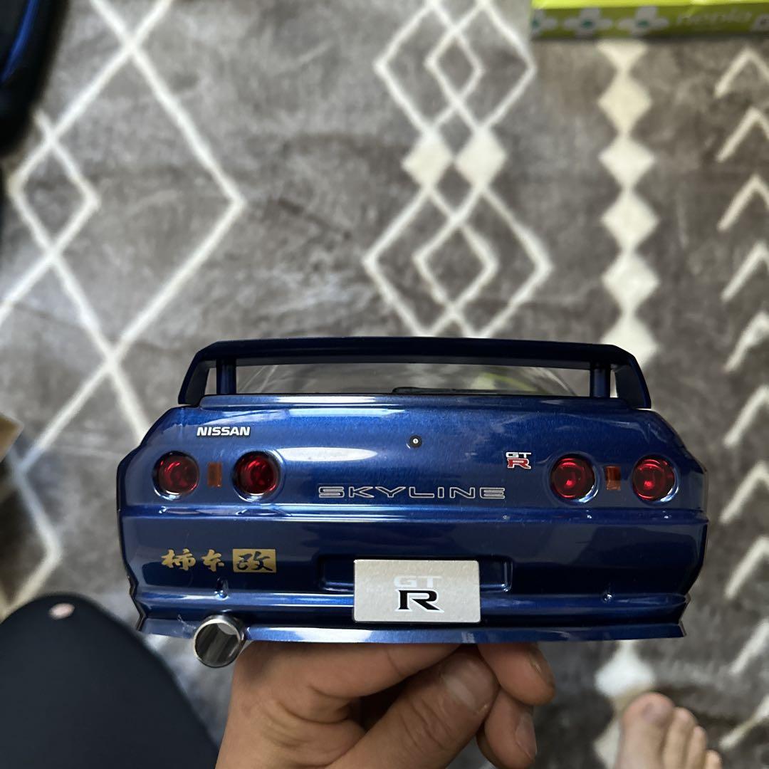 青色 スポーツカー ミニカー