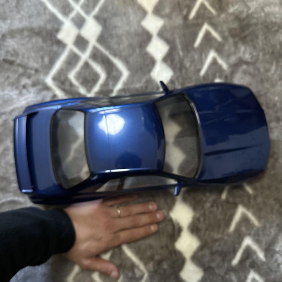 青色 スポーツカー ミニカー