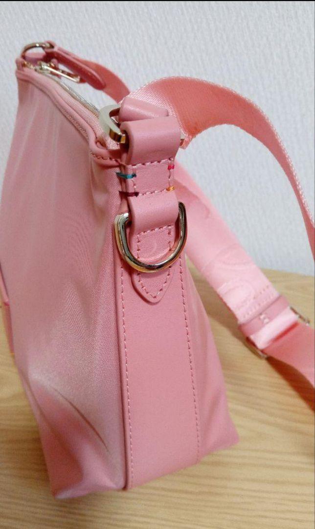 【未使用】ポールスミス コア ナイロン ショルダー バッグ 2WAY ピンク 未使用】ポールスミス コア ナイロン ショルダー バッグ 2WAY