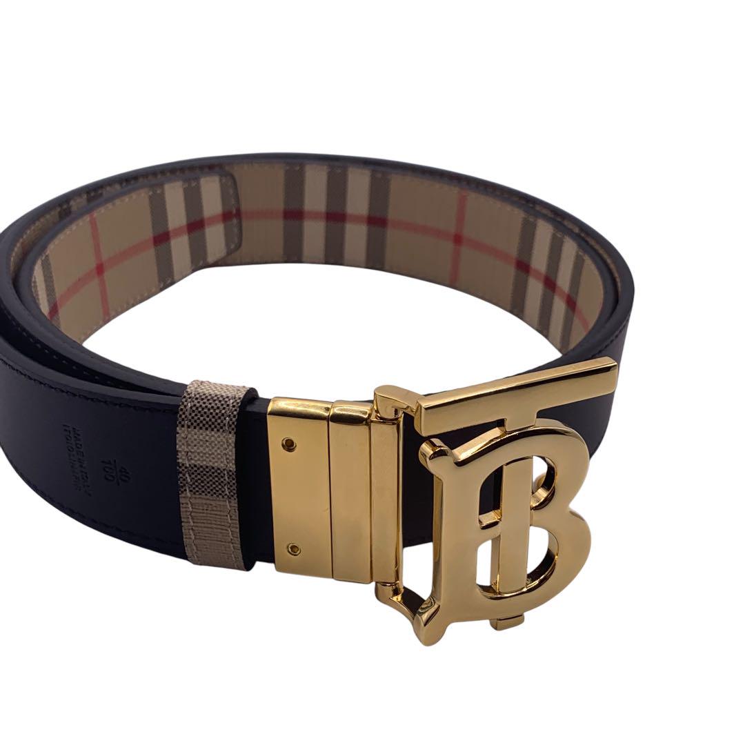 美品★Burberry　バーバリー　ベルト　ウエスト95-105cm