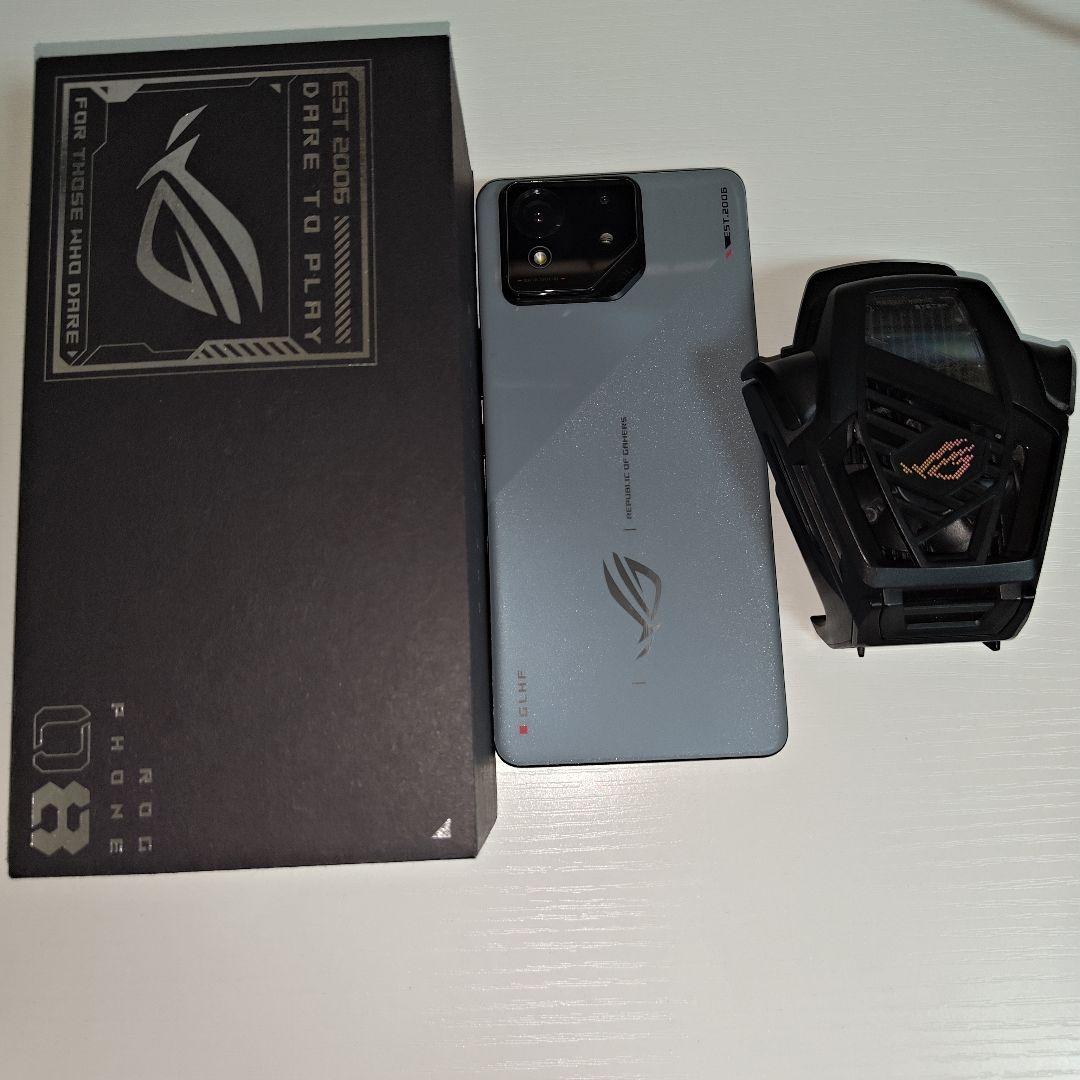 【国内版】ASUS ROG Phone 8 グレー 箱付き
