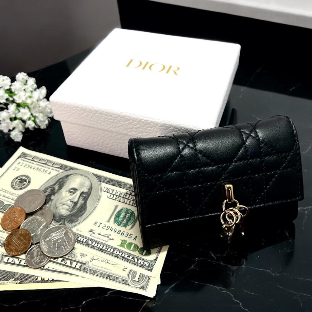 ✨正規品＆極美品‼️✨ マイディオール Glycine ウォレット 三つ折り財布