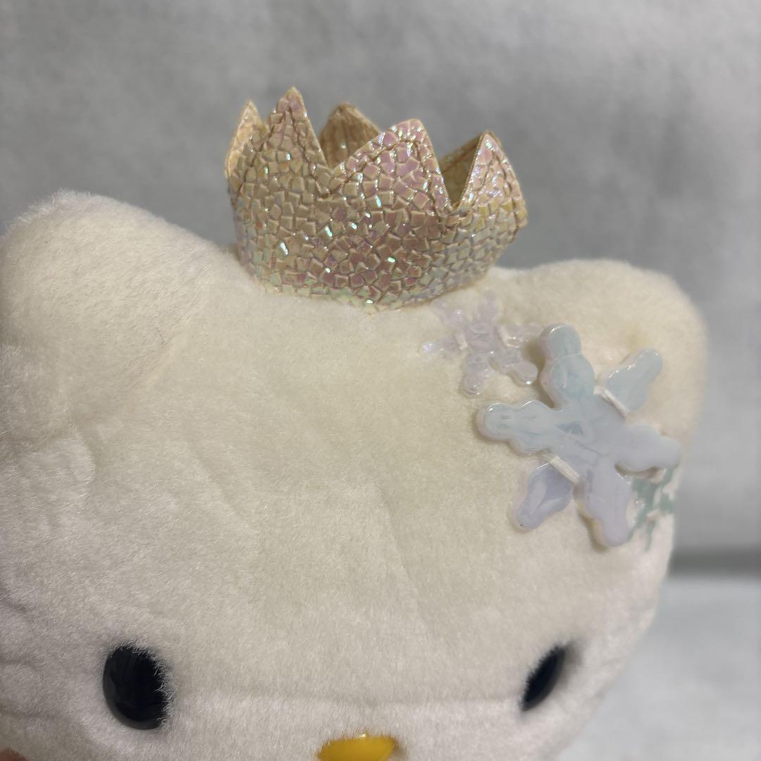 サンリオ　ハローキティ ぬいぐるみ 雪 レトロ