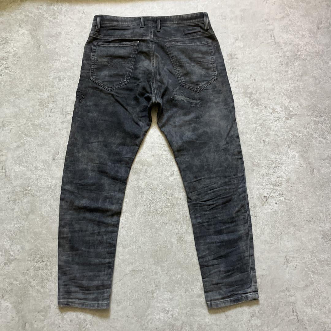 DIESEL NARROT CB-NE JOGG ディーゼル ジョグジーンズ 黒