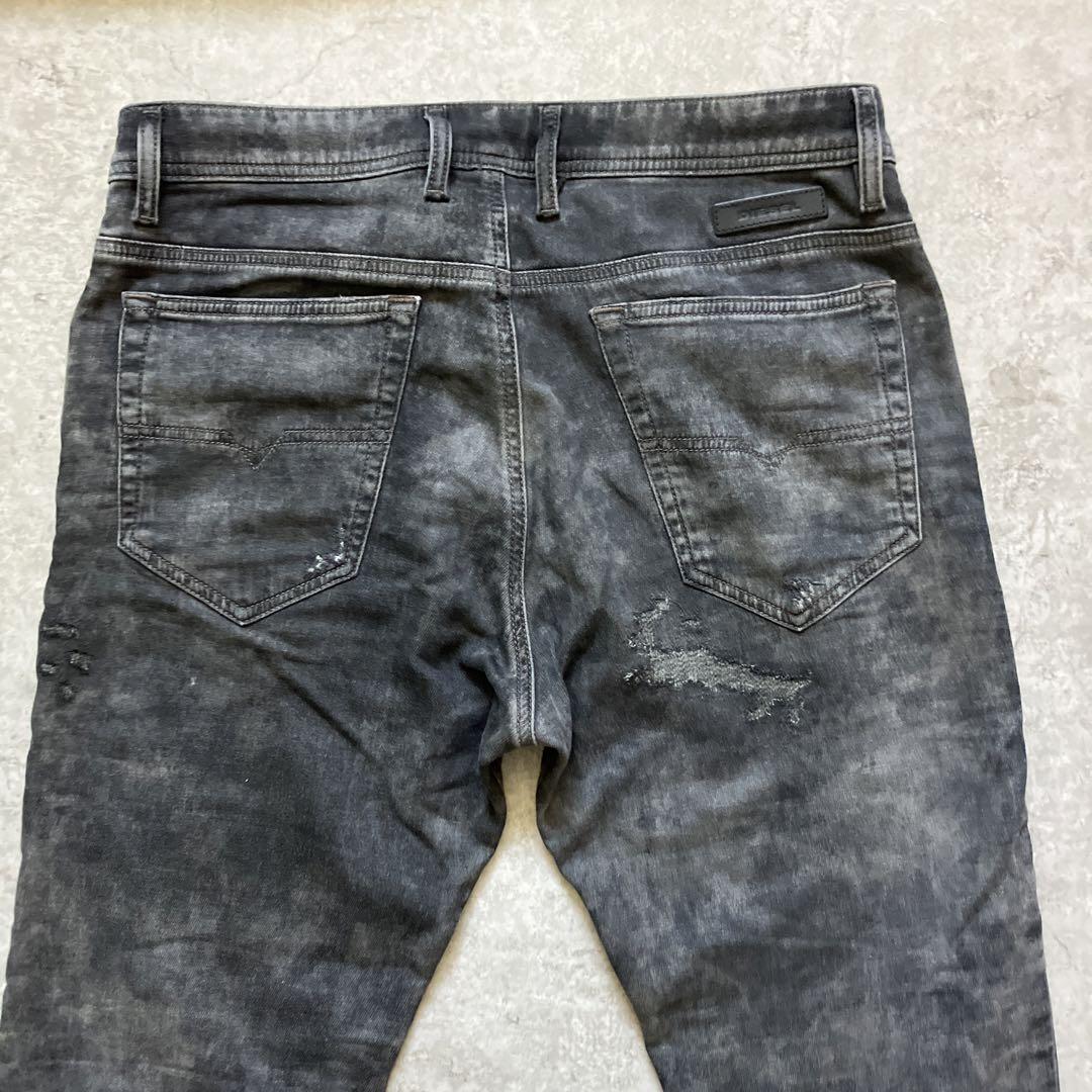 DIESEL NARROT CB-NE JOGG ディーゼル ジョグジーンズ 黒