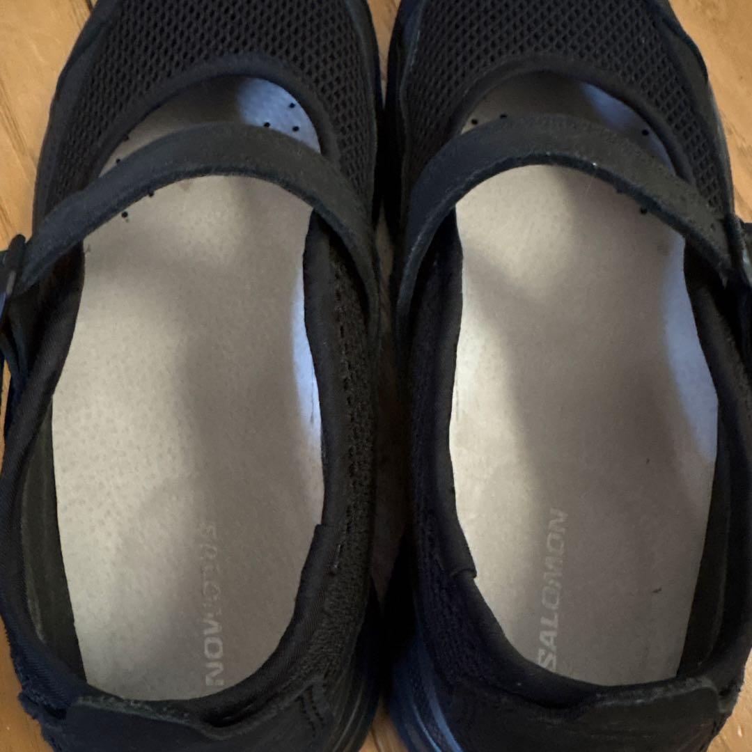 SALOMON スニーカーブラック24せンチ