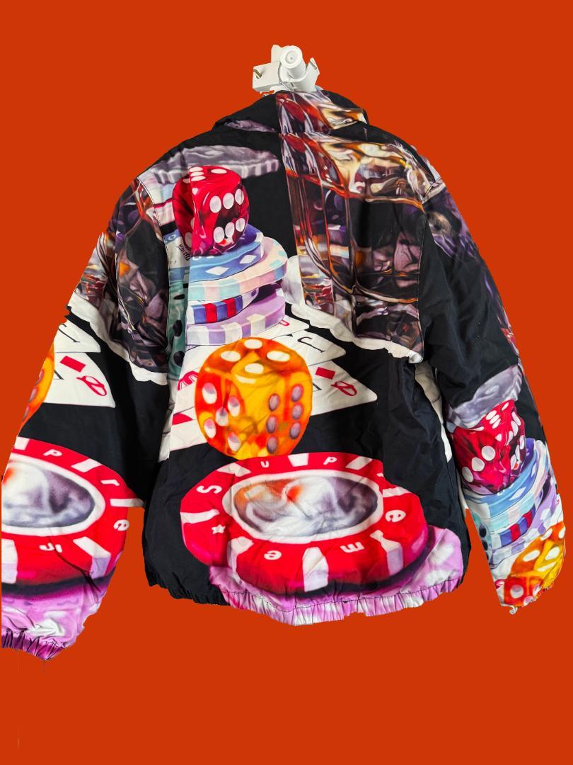 SUPREME18AW CasinoDown Jacketカジノダウンジャケット