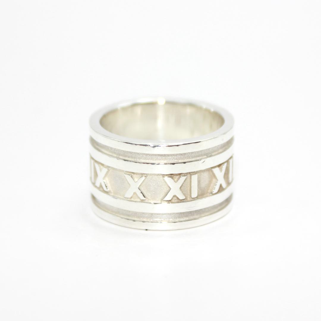 美品 Tiffany&Co. ティファニー アトラス ワイド 指輪 10号 TIFFANY&Co. ティファニー アトラス ワイド リング・指輪