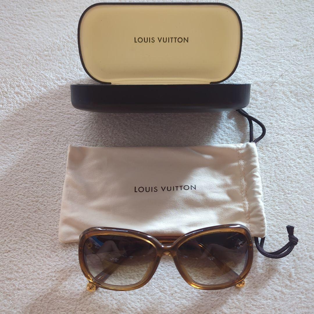 LOUIS VUITTON サングラス Z0283E ブラウン LOUIS VUITTON [中古] ルイヴィトン スプソン・オーバーサイズ
