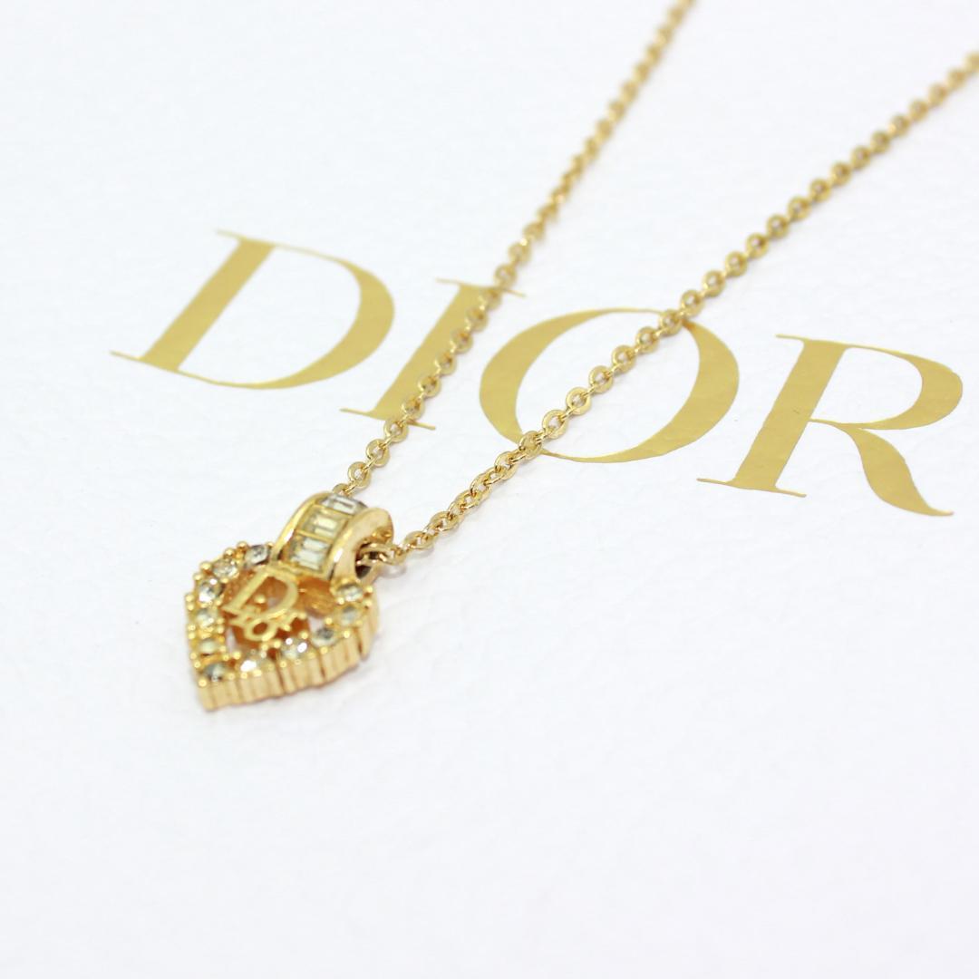 ディオール CDロゴ ハートネックレス CDロゴハートネックレス ゴールド ヴィンテージ|ディオール Dior
